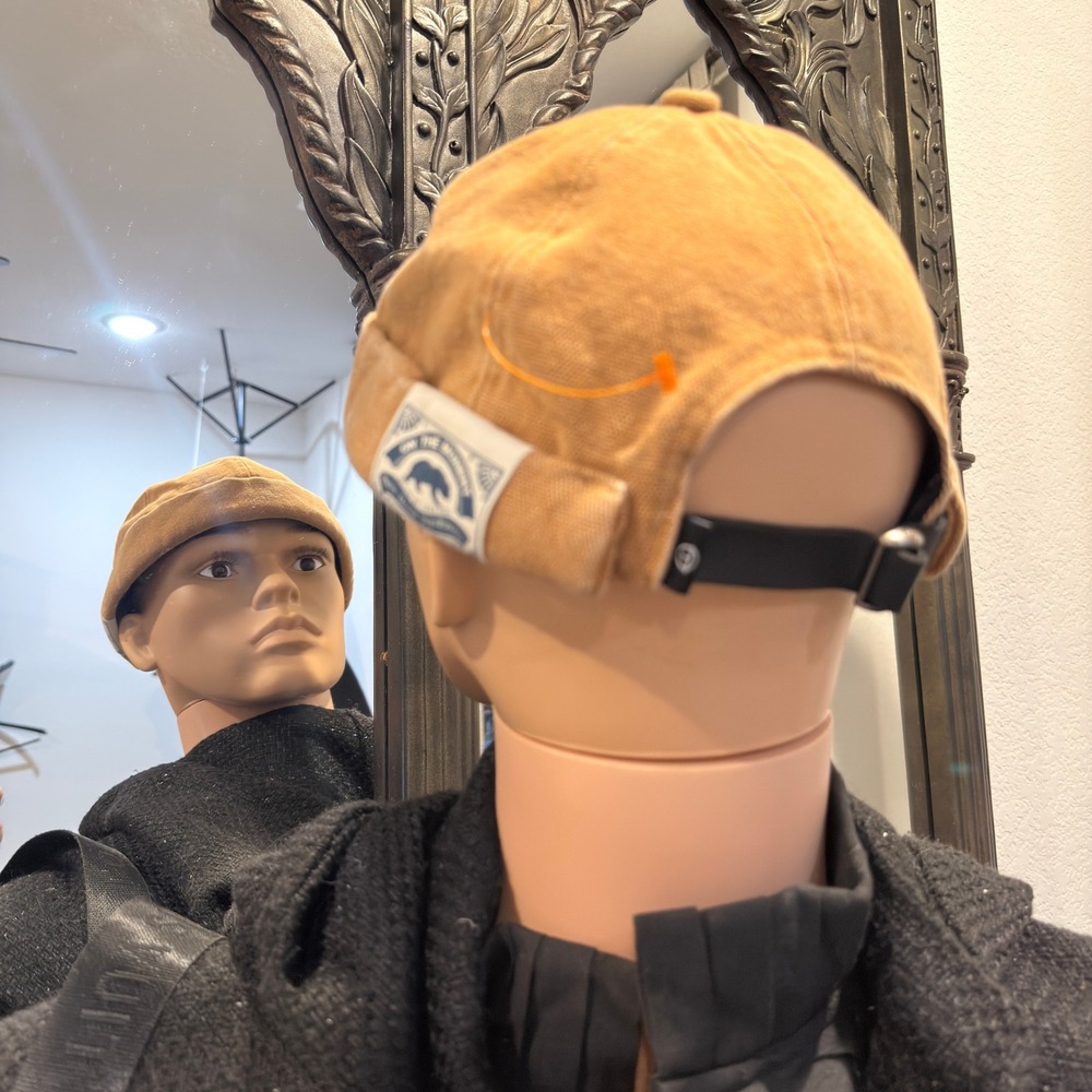 On The Moment Docker Cap Men's OSFM Brimless Sailor Beanie Tan Solid Casual